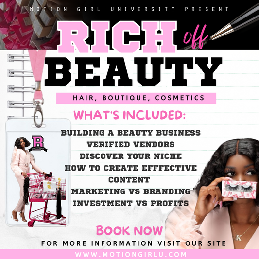 Rich Off Beauty: Hair, Boutique or Cosmetics